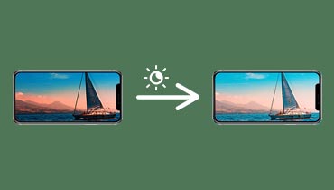 Éclaircir une vidéo sur iPhone