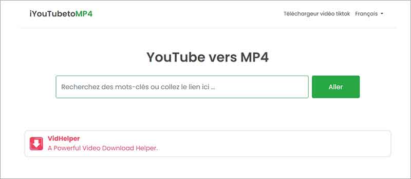 Le site iYouTubetoMP4