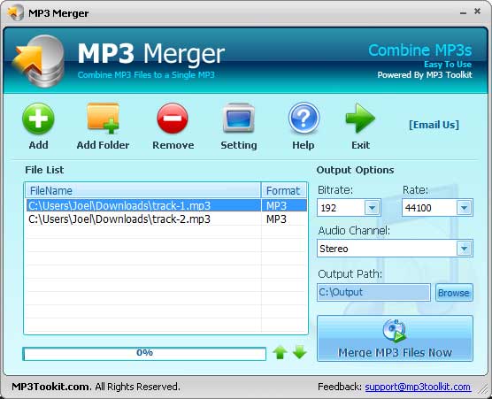 MP3 Merger